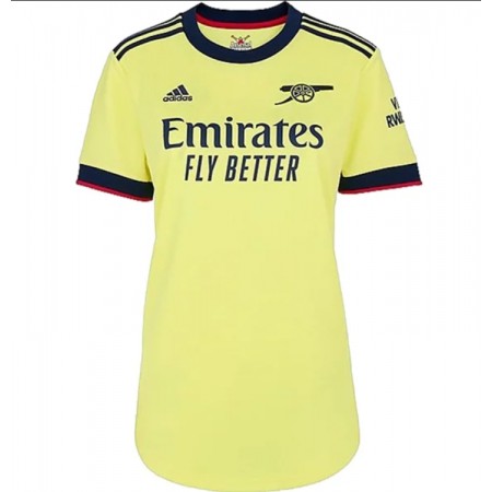 Billiga Fotbollströjor Arsenal Dam Borta tröja 2021/22 Kortärmad